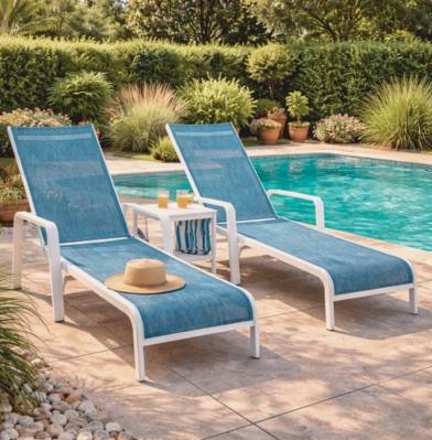 כיסאות ומיטות שיזוף