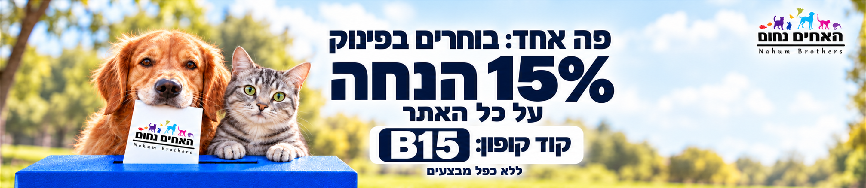 מבצע בחירות 15% B15
