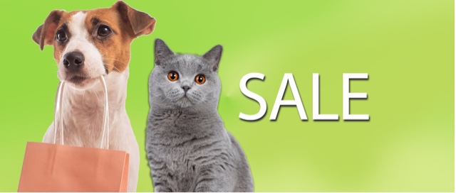 SALE מבצעים מזון ומיוד לחיות 