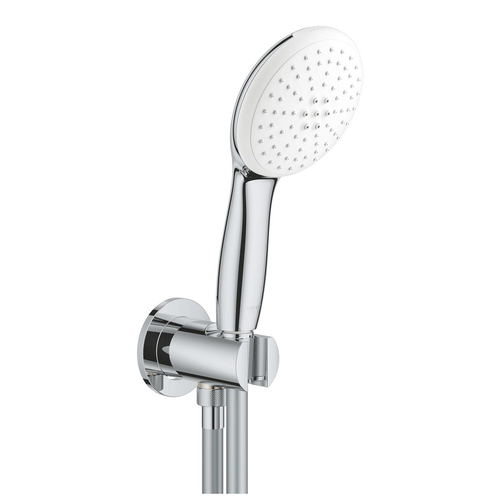 סט נקודת מים+מאחז, צינור ומזלף 26406001 כרום GROHE