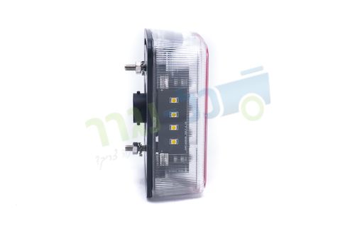 פנס תאורה לנגרר יחיד מיני פוינט לד 12V מתאים ל2 הצדדים