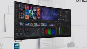 מסך מחשב קעור LG 40WP95C-W 