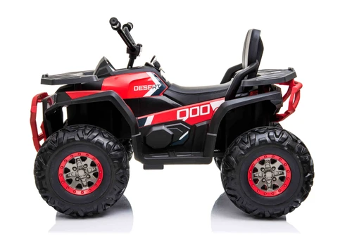 טרקטורון 12V דגם DESERT בצבע אדום
