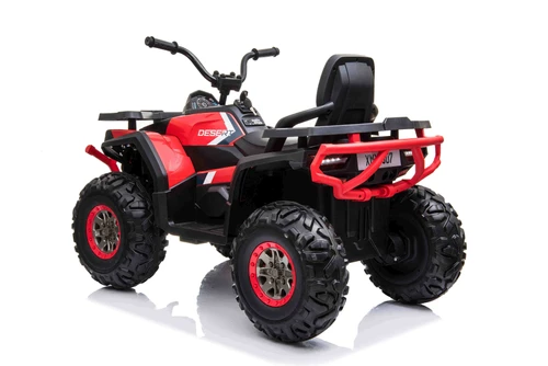 טרקטורון 12V דגם DESERT בצבע אדום