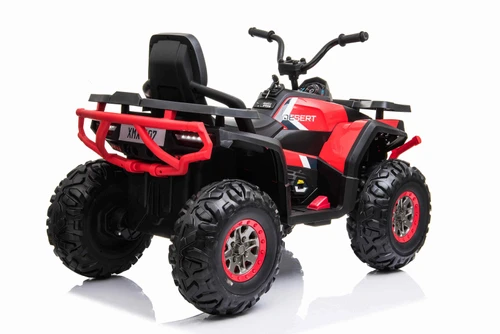 טרקטורון 12V דגם DESERT בצבע אדום
