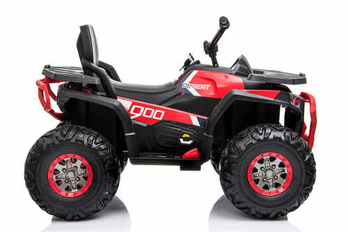 טרקטורון 12V דגם DESERT בצבע אדום