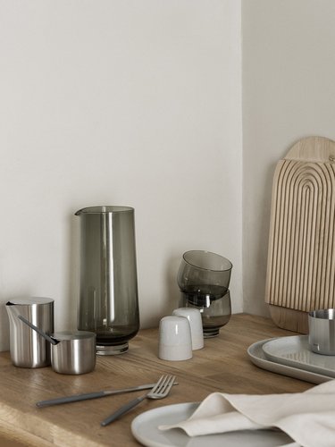 קערה נירוסטה לסוכר BASIC sugar bowl