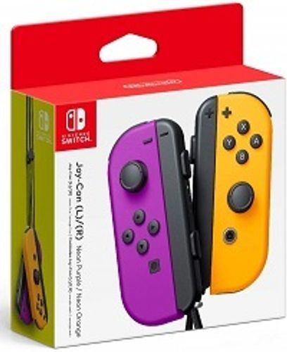 Nintendo Neon Purple/Neon Orange Joy-Con