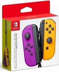 Nintendo Neon Purple/Neon Orange Joy-Con
