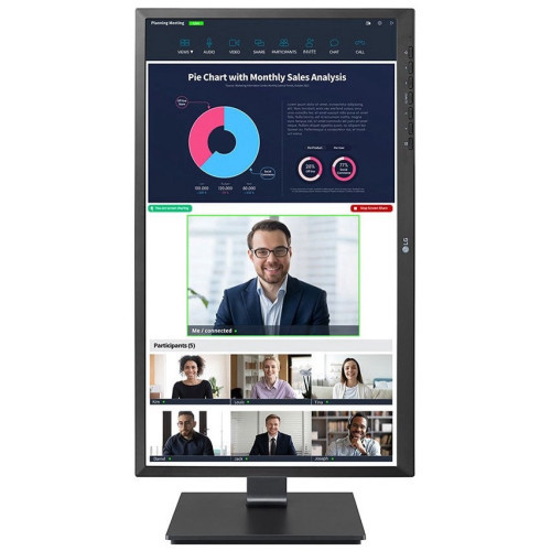 מסך מחשב LG 24BP750C-B ''23.8 -  Full HD