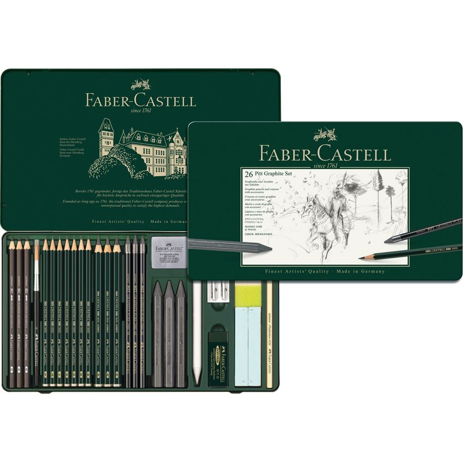 סט רישום 26 יח Pitt Graphite Set 