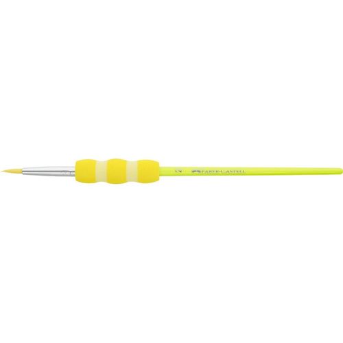 סט 4 מכחולים Faber Castell Brushes with soft grip