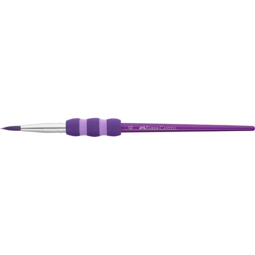 סט 4 מכחולים Faber Castell Brushes with soft grip