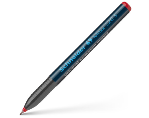 עט שקפים Maxx 220 S ראש עגול 0.4 מ"מ - אדום