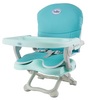 מושב הגבהה לאוכל לתינוק מתקפל עם מגש וריפוד שליף ורחיץ Pack & Snack - כחול