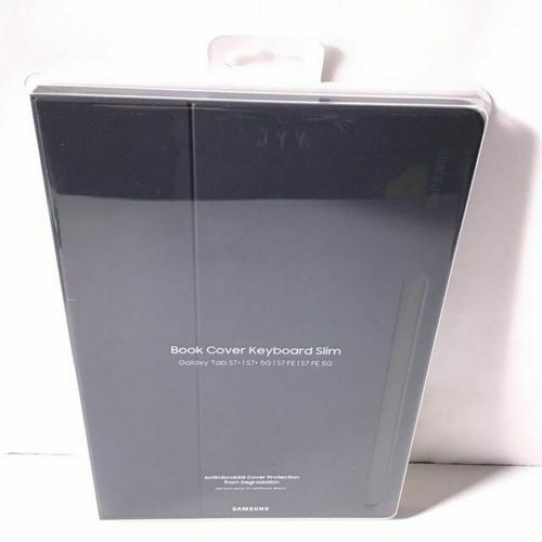 כיסוי מקורי Samsung Tab S7+/S7 FE/S8+ Bookcover Black