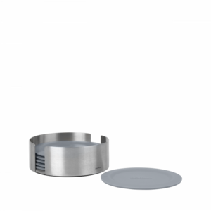  סט 6 קוסטרים סיליקון אפור LARETO coasters