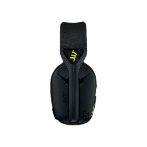 אוזניות אלחוטיות בצבע שחור דגם Logitech G435 Wireless