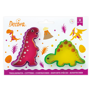 זוג חותכני דינוזאורים Decora 