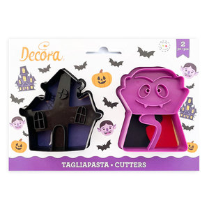 זוג חותכני ערפד וטירה Decora 