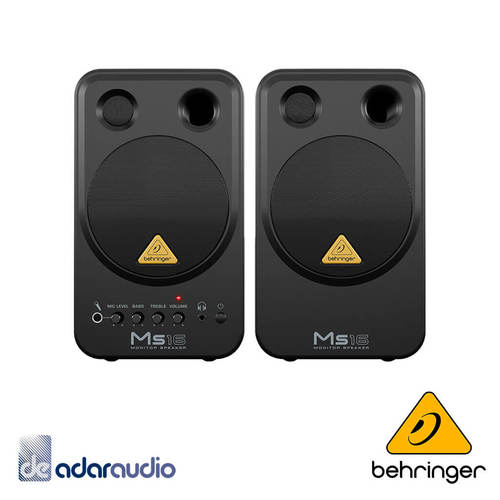 זוג רמקולים מוניטוריים Behringer MS16