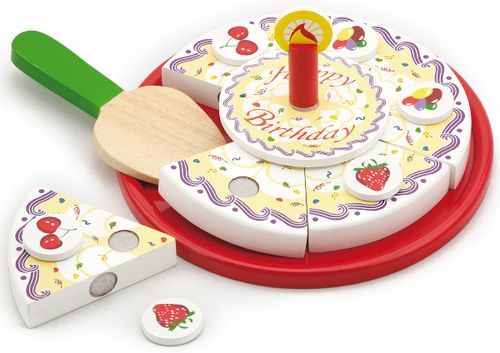 עוגת יום הולדת מעץ 14 חלקים - ויגה