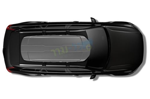 תא חפצים 450 ליטר Motion XT L 182x80x36 אפור מבריק