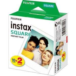 סרט צילום 20 תמונות FUJI INSTAX SQUARE FILM