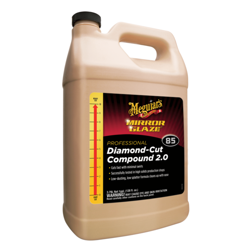 ‏קומפאונד פוליש גס מוכן לשימוש | ‏Meguiar's M8501 Mirror Glaze Diamond Cut Compound 2.0