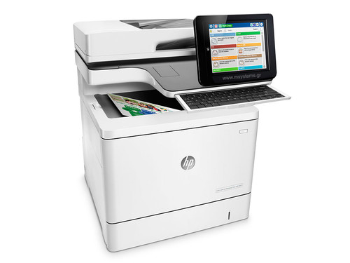 מדפסת ‏לייזר צבעונית משולבת HP LaserJet Enterprise Flow MFP M577c B5L54A 