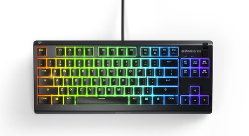 מקלדת גיימינג SteelSeries Apex 3 TKL RGB / APEX-3-TKL