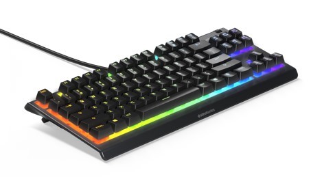 מקלדת גיימינג SteelSeries Apex 3 TKL RGB / APEX-3-TKL