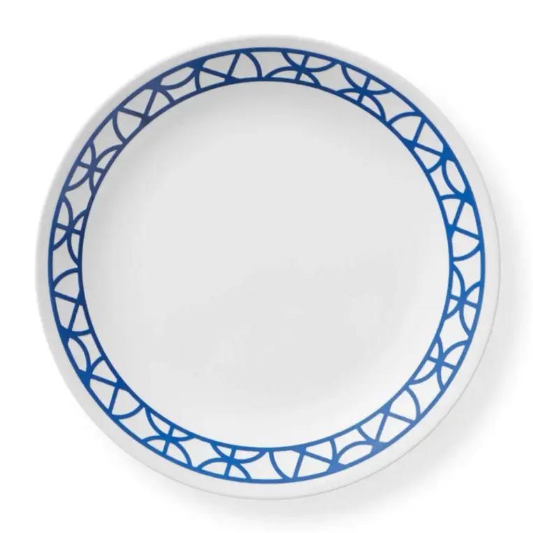 צלחת מנה ראשונה קורנינג 21.5 ס"מ | Corning Ware Cobalt Circles