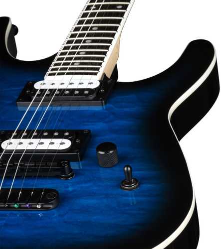 גיטרה חשמלית Dean Guitars MDX Quilt Blueburst