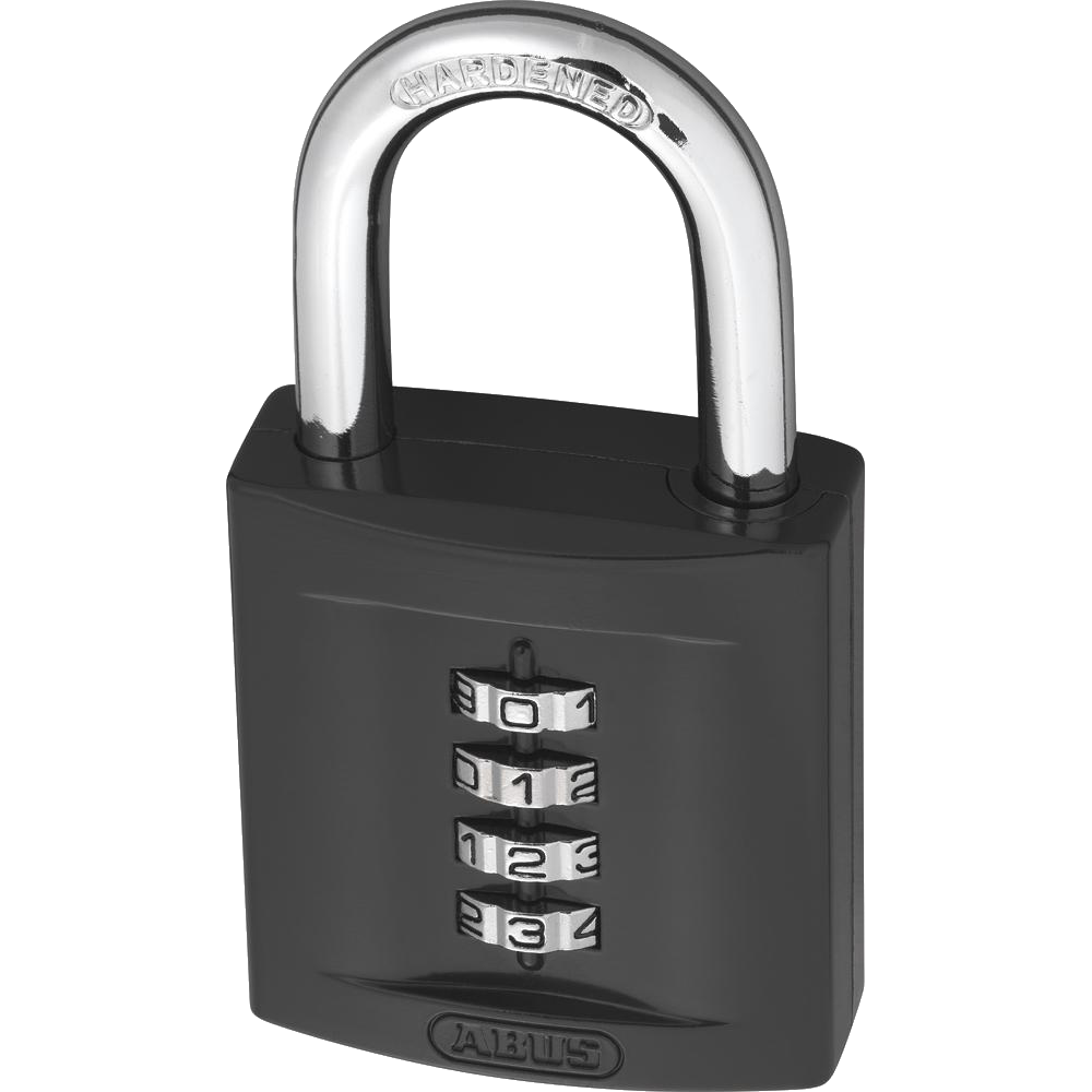 מנעול תליה קומבינציה מספרים 158/50 ABUS דגם 158 
