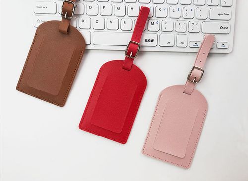 תג שם הקלאסי למזוודות ותיקים ™Camel Mountain