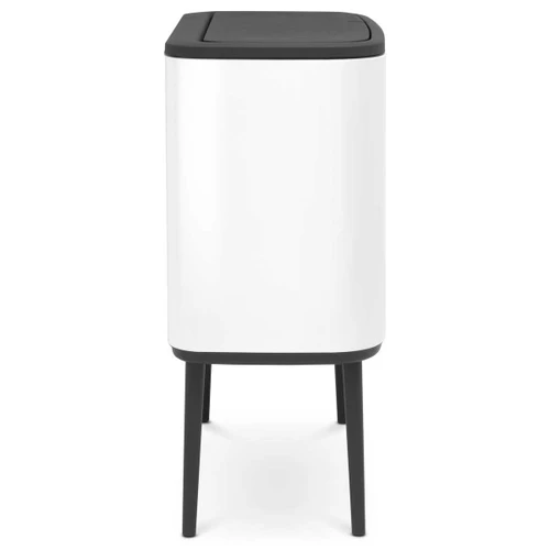 פח אשפה הפרדה / מיחזור למטבח ברבנטיה BO brabantia טאץ הפח עם הרגליים 36 ליטר צבע לבן מט מקט Y-313547 - עולם הפרזול 03