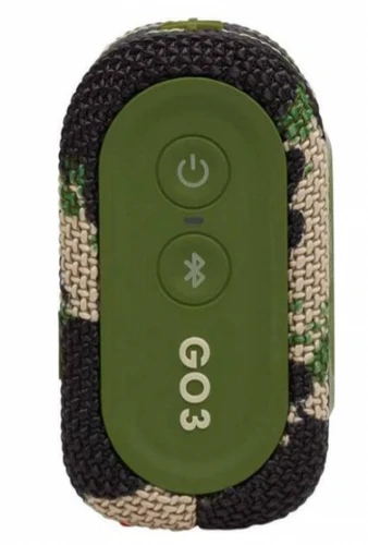 רמקול נייד JBL Go 3 צבאי (יבואן רשמי)