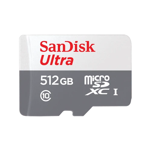 כרטיס זיכרון SanDisk Ultra SDSQUNR-512G Micro SD 100MB/s Class 10 נפח 512GB