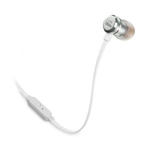 אוזניות ‏חוטיות JBL T290 כסף לבן