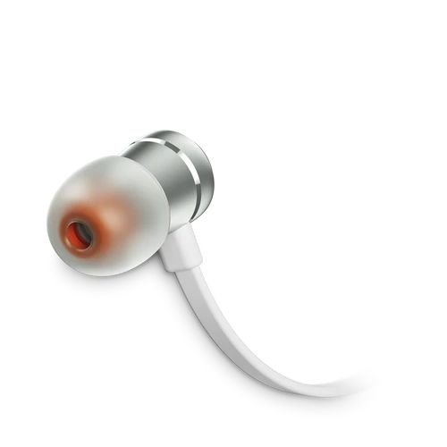 אוזניות ‏חוטיות JBL T290 כסף לבן