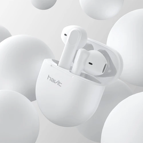 אוזניות אלחוטיות Havit TW916 True Wireless לבן