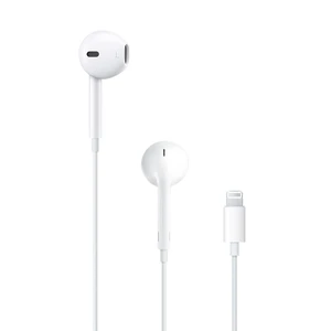 אוזניות ‏חוטיות Apple EarPods with Lightning אפל יבואן מקביל MMTN2ZM/A