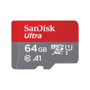 כרטיס זיכרון SanDisk Ultra SDSQUA4-064G Micro SD 120MB/s Class 10 A1 נפח 64GB