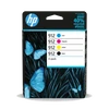 סט 4 ראשי דיו מקוריים HP 912 6ZC74AE (הספק 250 דף בשחור ו-315 בכל צבע)