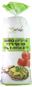 פריכיות כוסמת עם טף ללא מלח | עתיד ירוק
