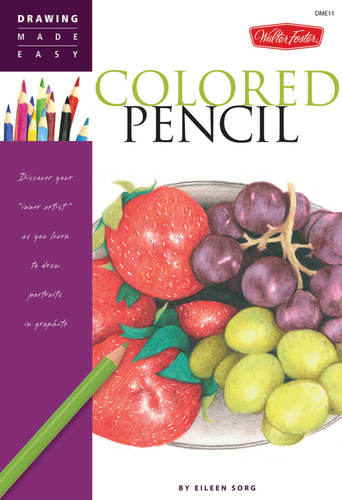 ספר לימוד יסודות הציור בעפרונות צבעוניים, כריכה רכה