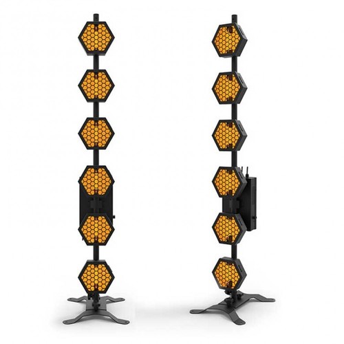 עמוד 6 פנסי לד- Apextone 6-LINE HEXA LED COB PIXEL