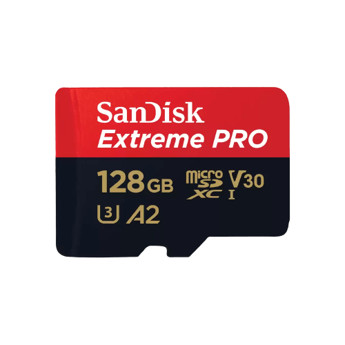 כרטיס זיכרון SanDisk Extreme Pro microSDXC 128GB 200mb/s