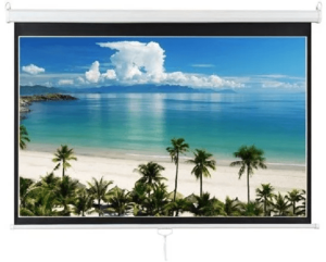 מסך הקרנה חשמלי 2.03X2.03 מטר Jeason Screen